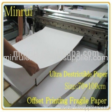 Manufacturer Of Ultra Destructible Vinyl Materials From Minrui,the Biggest Factory For Ultra Destructive Vinyl 